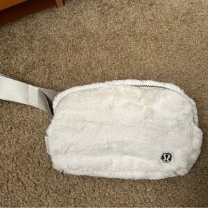 Lululemon fleece Belt Bag